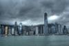Hong Kong hit by typhoon