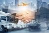 commercial fleet shake hands partnership