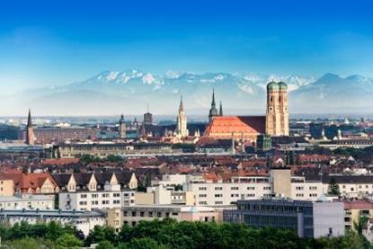 Munich Germany Alps city