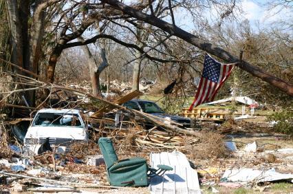 hurricane Katrina storm damage windstorm st