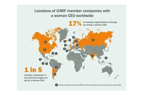 ICMIF women ceo map 900